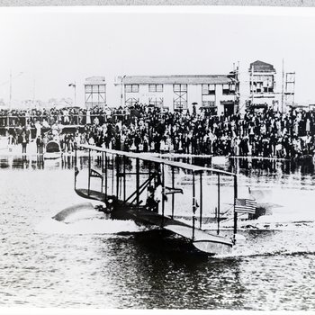 Benoist Airboat at St. Petersburg-Tampa Flight, A