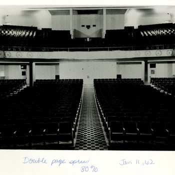 Auditorium, 1962