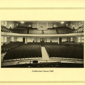 Auditorium, 1922