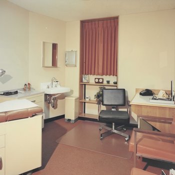 Exam room, ca 1970