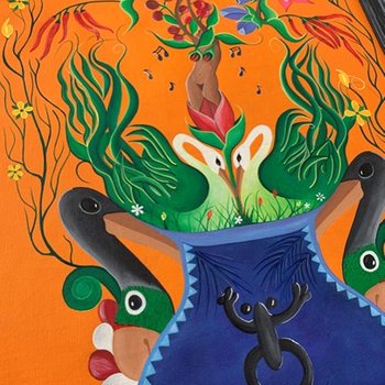 Fruto de Borínken (Vase Close-Up)