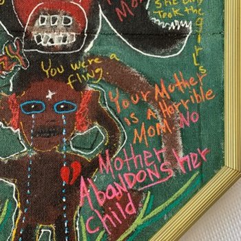 Incarcerated Thoughts (Right Half Close-Up)