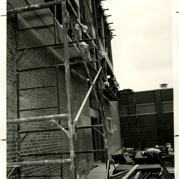 Hughes Hall - Construction 3