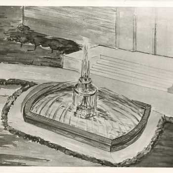 Hughes Hall - Fountain
