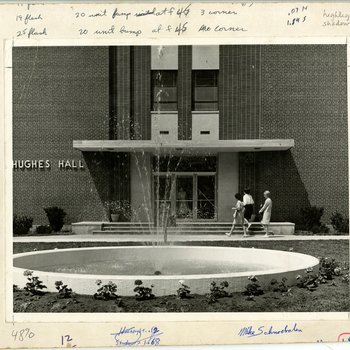 Hughes Hall - Fountain 2