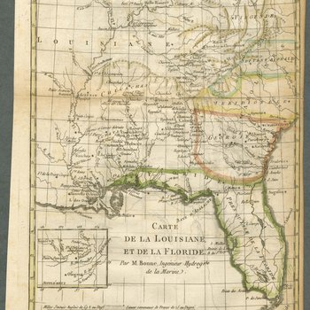 Carte de la Louisiane, et de la Floride