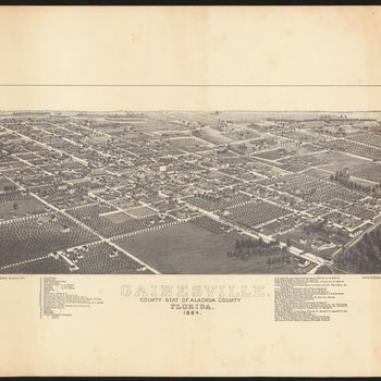 Gainesville : county seat of Alachua County, Florida