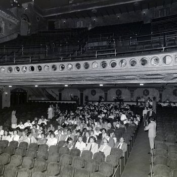 Audience During Presentation, First Florida Bank, Tampa, A