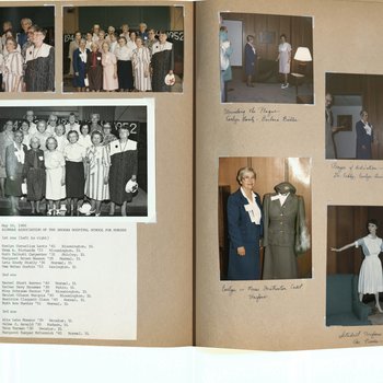 The Brokaw School of Nursing Scrapbook By Evelyn Cornelius Lantz ‘41