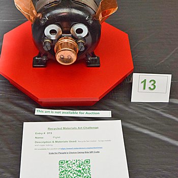 Piglet, 2024, front view