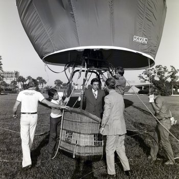 Hot Air Balloon Basket, One Laurel Place Groundbreaking