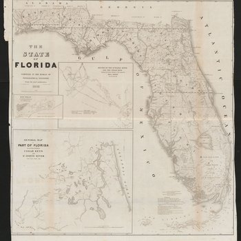 The state of Florida : Compiled in the Bureau of Topographical Engineers from the best authorities
