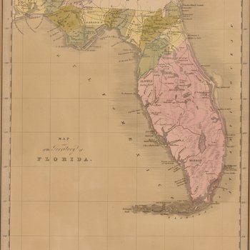 Map of the Territory of Florida