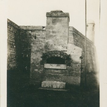 Hot Shot Furnace, Fort Marion, St. Augustine, Florida, 1904, B