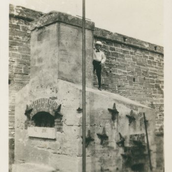 Hot Shot Furnace, Fort Marion, St. Augustine, Florida, 1904, C