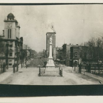 Downtown Scene in Columbia, South Carolina, 1904