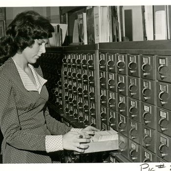 Library Services - Catalog Cards