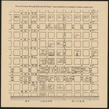 Free street map, Jacksonville, Fla