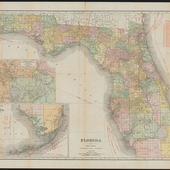 A guide to Florida for tourists, sportsmen and settlers, Map 3