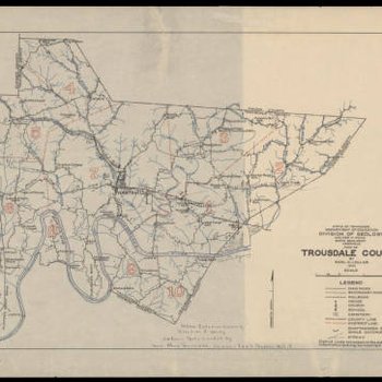 Map of Trousdale County