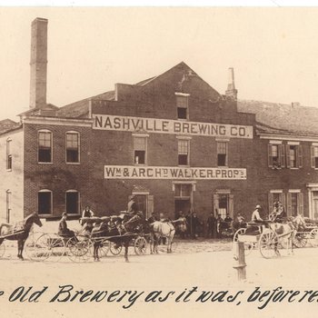 Nashville Brewing Company, Nashville, Tennessee, ca. 1880s