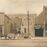 Hartman's Saloon on 3rd Avenue, Nashville, Tennessee, ca. 1900