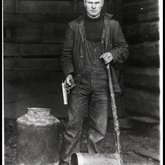 Melvin Long guarding his still Clay County, Tennessee, ca. 1930s