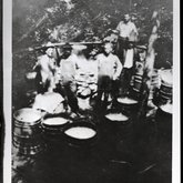 Men at an illegal still Chilhowee Mountain, McMinn County, Tennessee, 1926