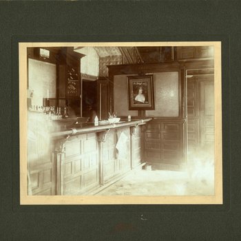 Bar in the William Gerst Brewery, Nashville, Tennessee, ca. 1907
