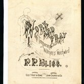 Work and Pray or the Temperance Women's Watchword sheet music, 1874