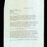 Copy of Governor Austin Peay's correspondence with Mr. O.L. Hicks, Sheriff of Cocke County, 1