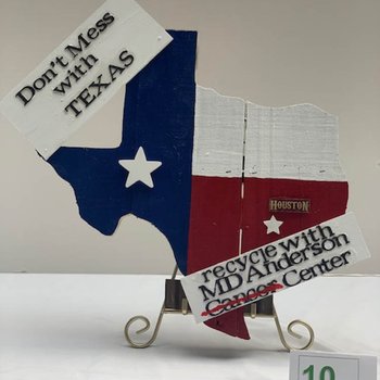 Don't Mess With Texas, Recycle With MD Anderson, 2019