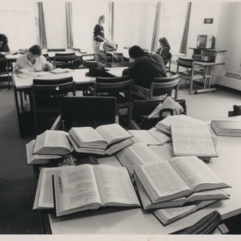 Law Library Study Session, 1990s