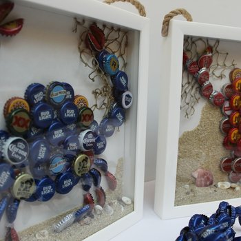 The Beer goes on forever and the recycling never ends, 2018, close-up