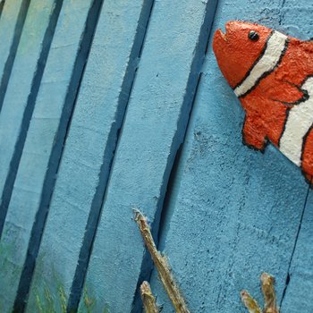 Pallet Under the Sea, 2018, close-up