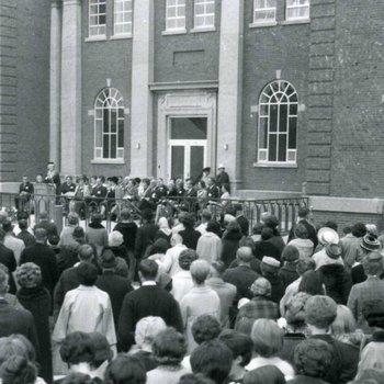 Stevenson Hall Rededication Photograph