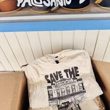 Photograph of Save the San Juan Hotel T-shirts