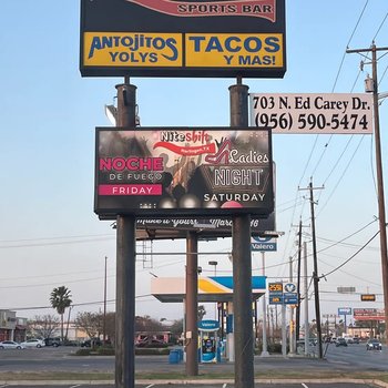 Photograph of Niteshift Sports Bar Sign