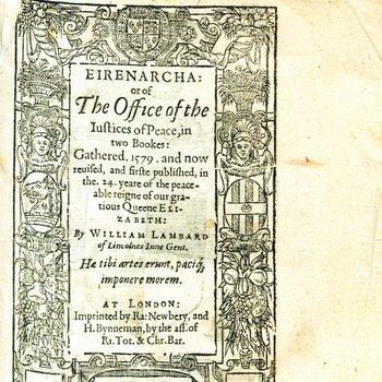 Eirenarcha (1581)