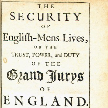 The Security of English-men's Lives (1681)