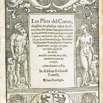 Les Plees del Coron (1583)