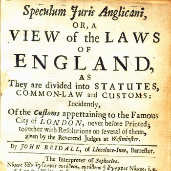 Speculum Juris Anglicani (1673)