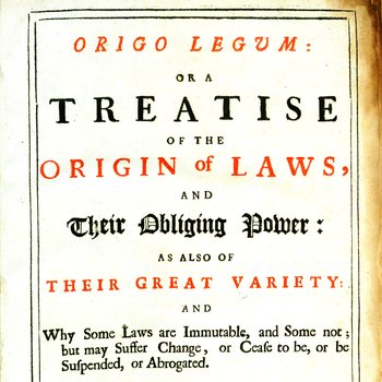 Origo Legum (1694)