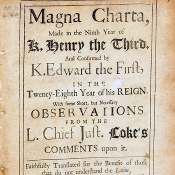Magna Charta (1680)
