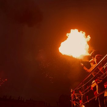 Fire-Breathing Ritual at the Shakrain Festival