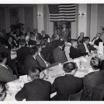 1967 5BFTS First Reunion Dinner. October 14. Monroe S Bobst (Buddy)