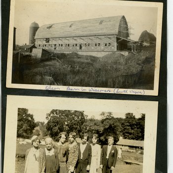Olson Family Barn and Olson-Johnson Relations