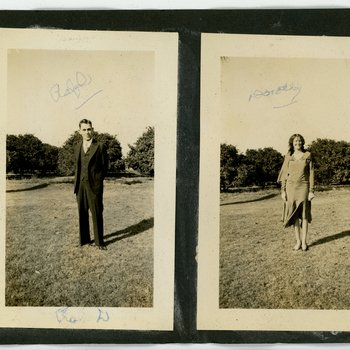 Outdoor Portraits of Ralph and Dorothy