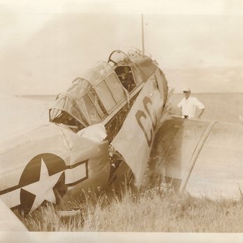 Watters Jim Course 25 Image 5 AT-6 code CG crash Sept 1945