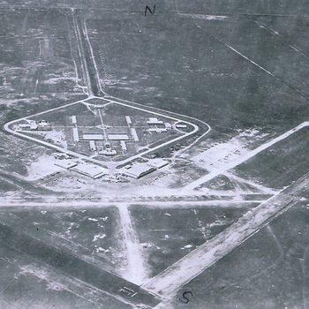 Riddle Field 1941-1945 from the air looking North
